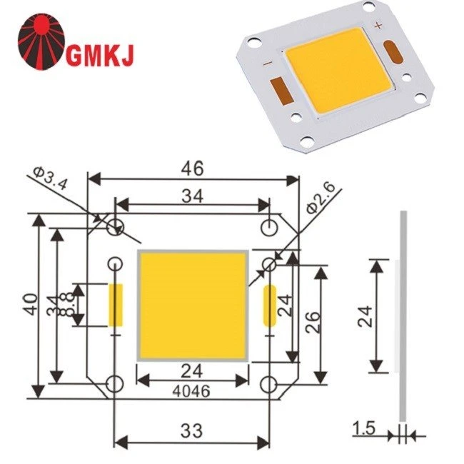 warm white cob led